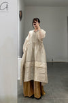 Mutedance 24 Spring/Summer Silk Loose Cardigan Dress MD-MD24SS36-N nude PM142